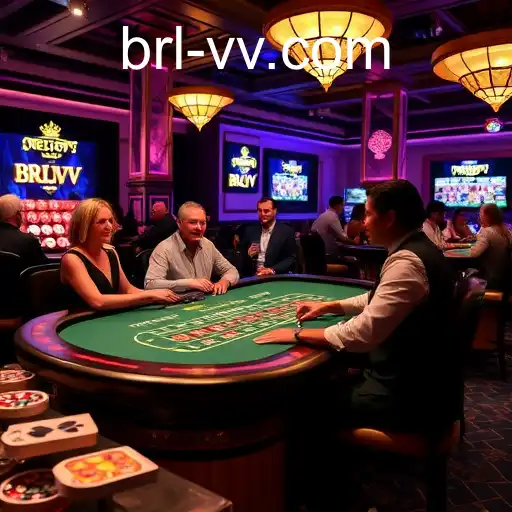 Cassino ao Vivo: A Revolução do Entretenimento Online com BRLVV.com